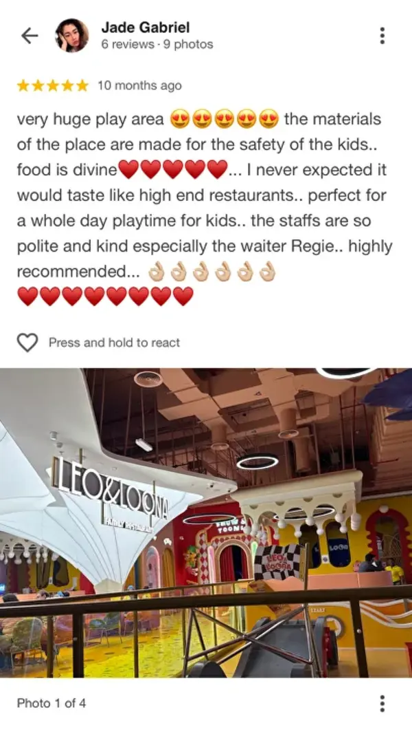 Customer review